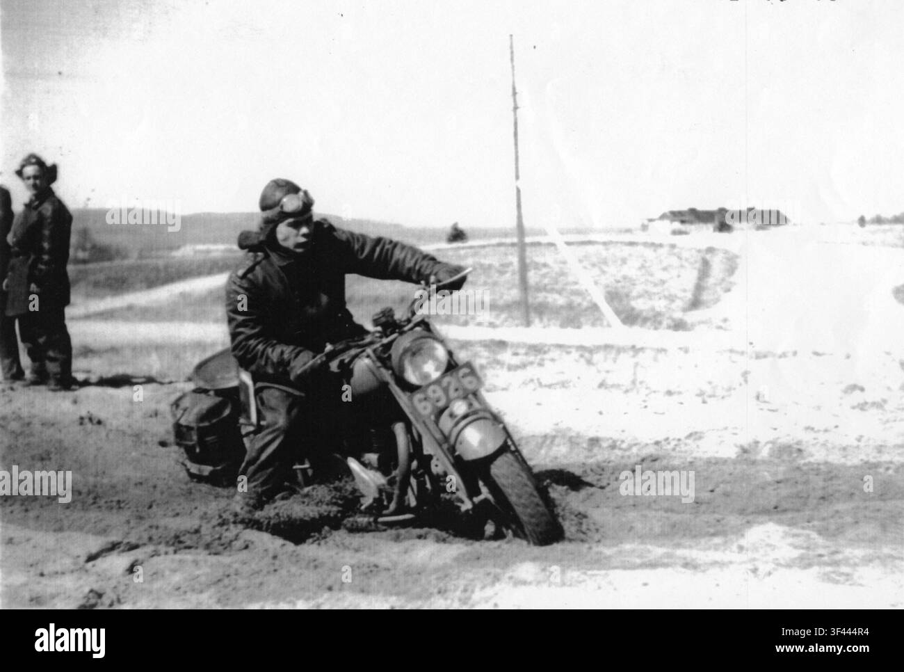 Frivilliga Motorcykelklubben (FMCK) propose des formations en moto, avec un accent sur le A 6, un type de permis de conduire moto. Banque D'Images