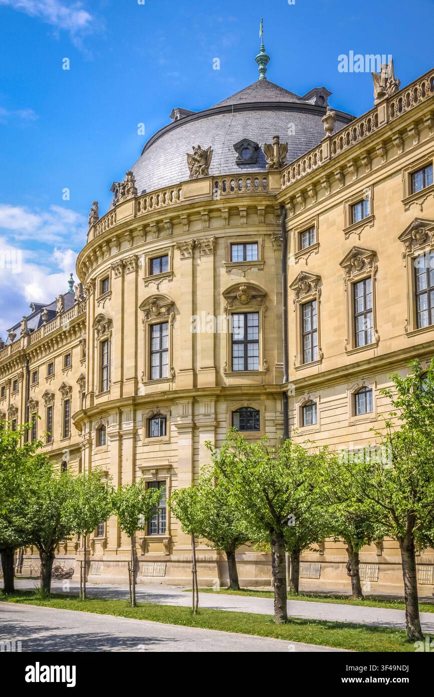 Residenz de Würzburg, Basse-Franconie, Bavière, Allemagne Banque D'Images
