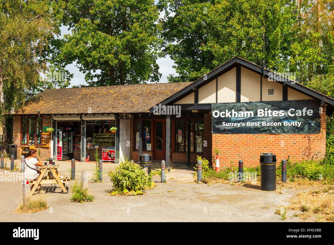 Ockham Bites Cafe, Cobham, Surrey. Banque D'Images