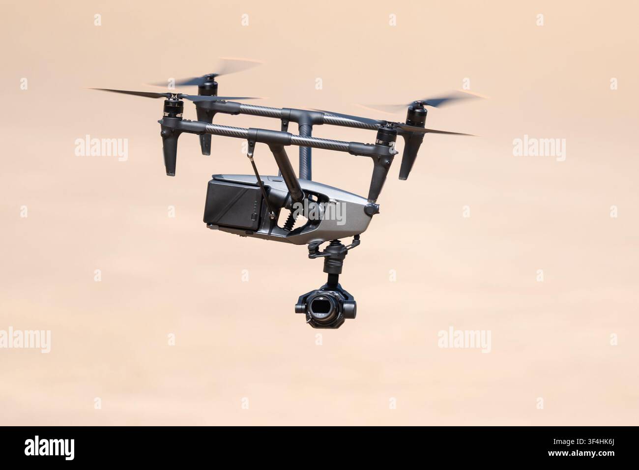Drone caméra cinéma DJI Inspire 3 Banque D'Images