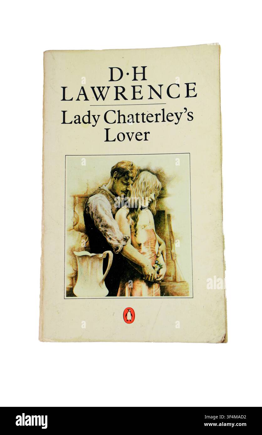Édition Penguin de L'Amant de Lady Chatterley par D H Lawrence Banque D'Images