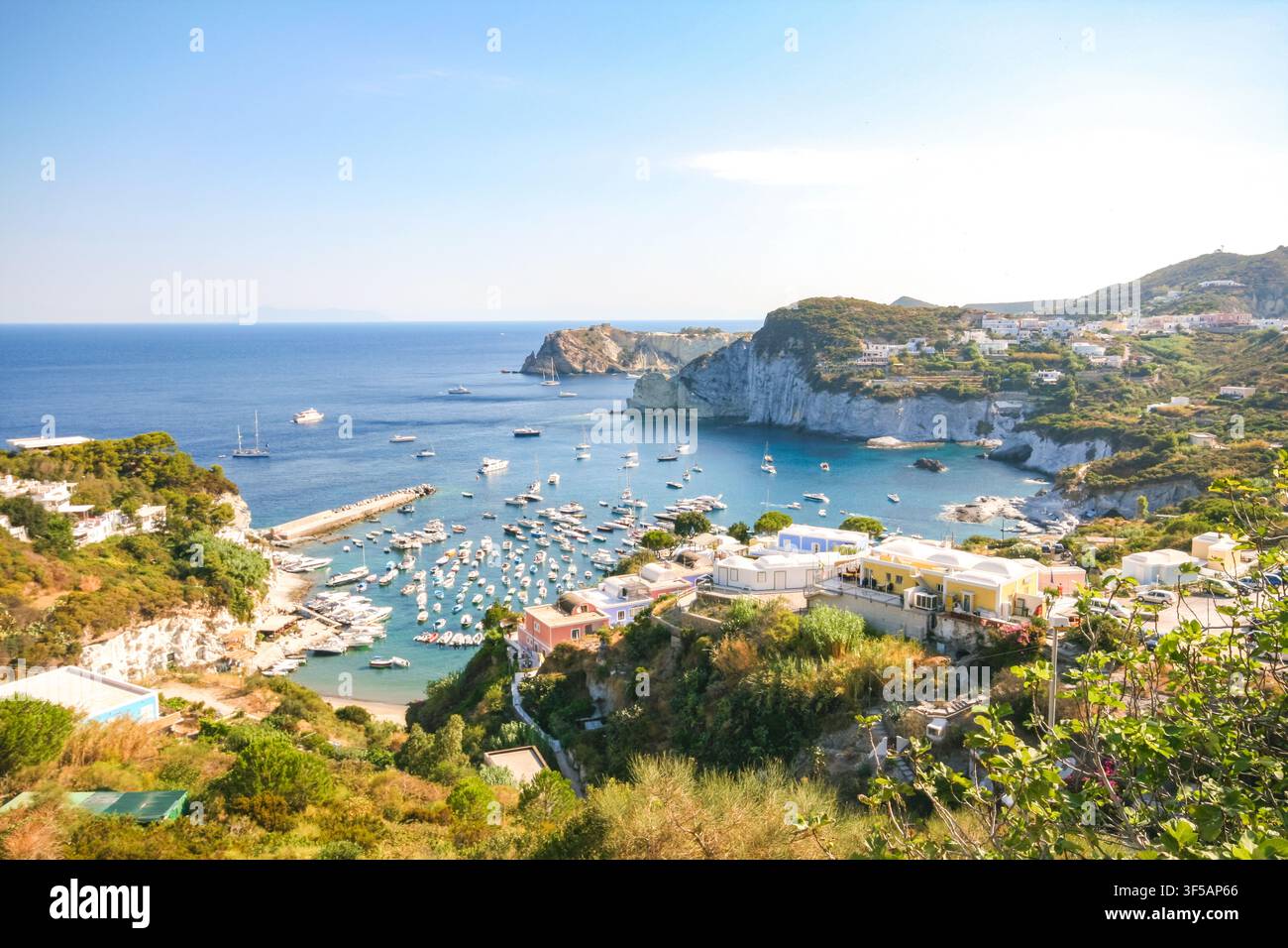 Île de Ponza en Italie. Lazio Banque D'Images