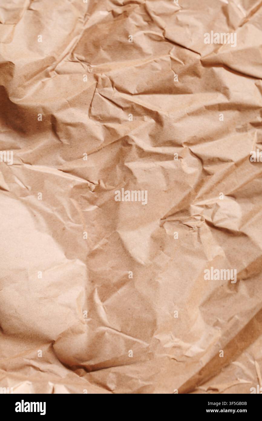 Surface minimale de pliage du papier artisanal Banque D'Images