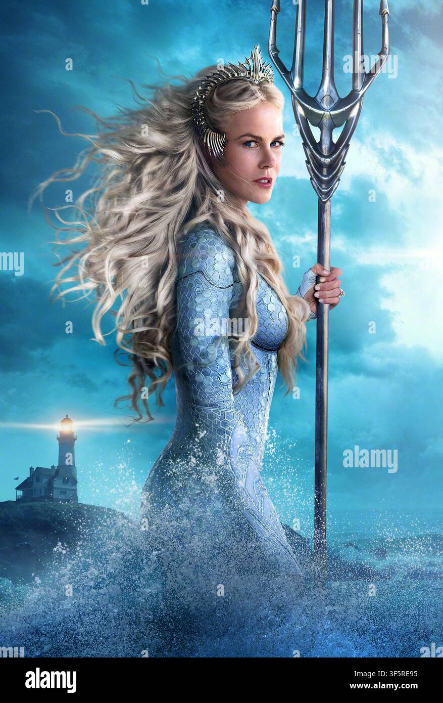 NICOLE KIDMAN dans AQUAMAN (2018), réalisé par JAMES WAN. Crédit : DC COMICS/DN ENTERTAINMENT/WARNER BROS / Album Banque D'Images