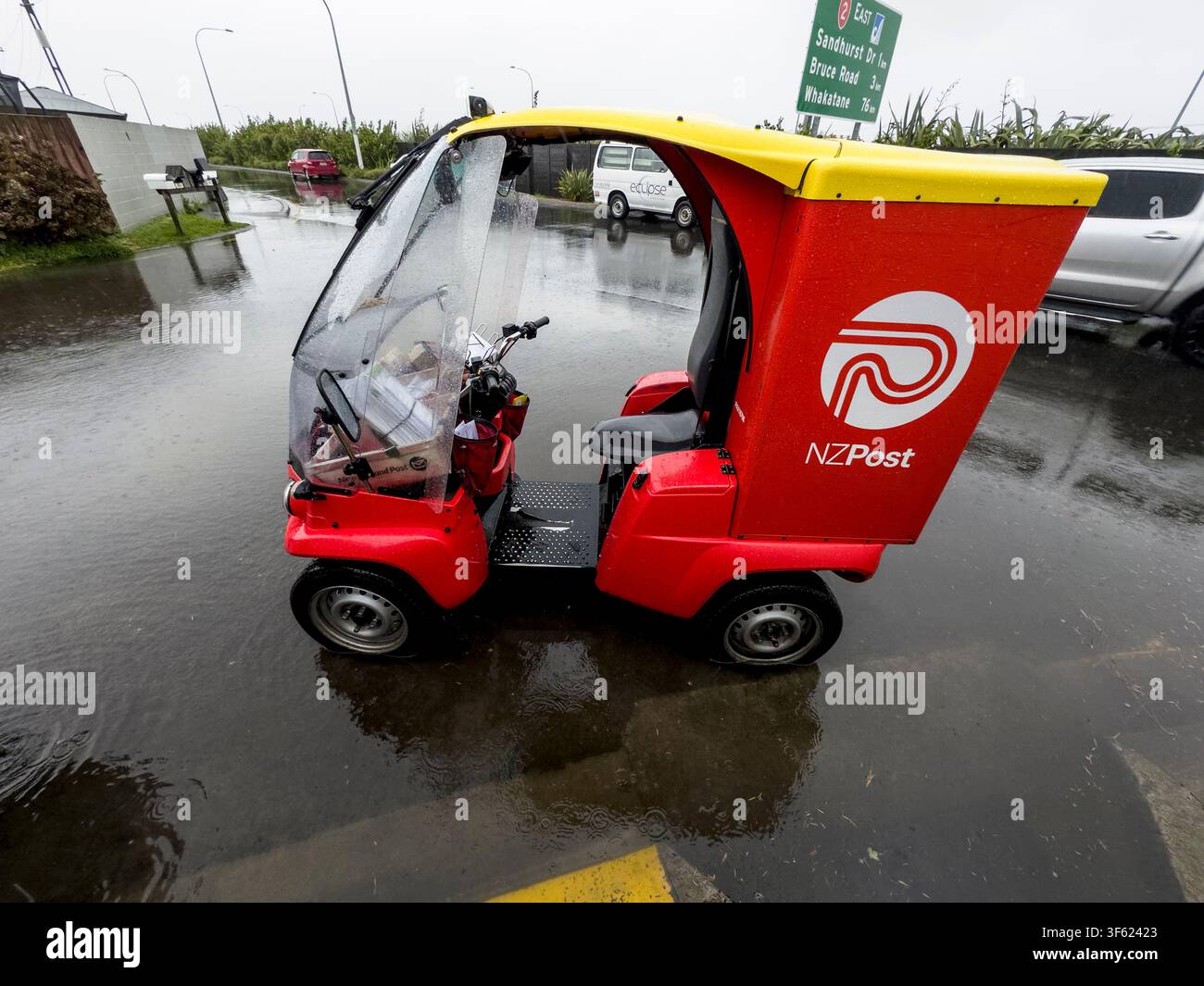 NZ Post EV (Paxster) Banque D'Images