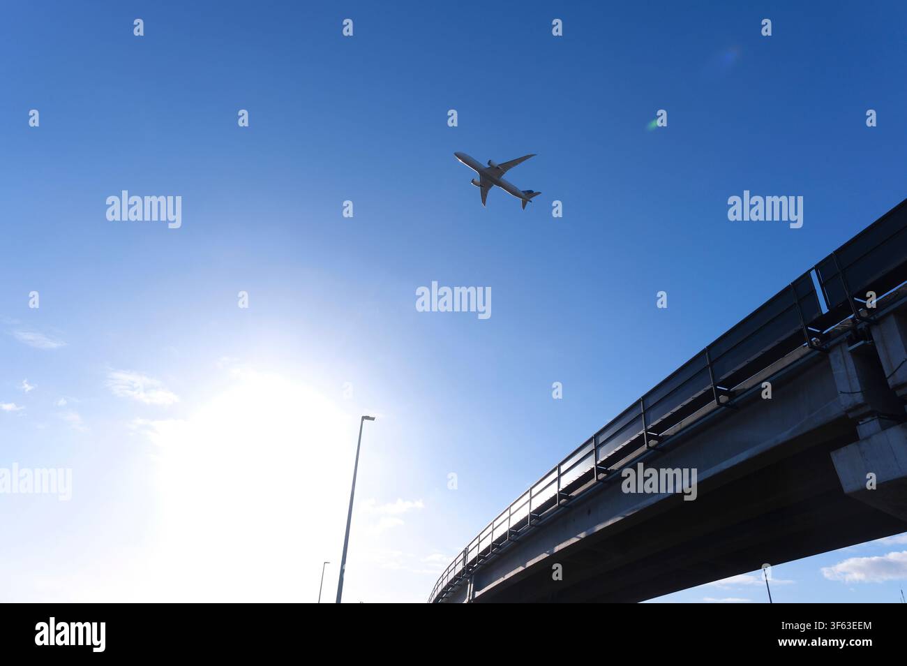 Airplane taking off Banque D'Images