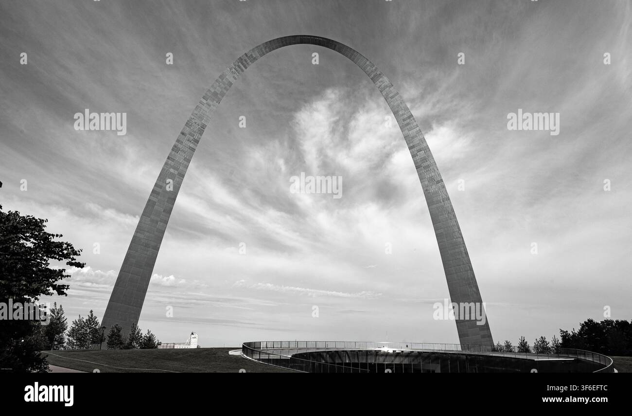 St. Louis, Missouri, 9 juin 2018 - Arche commémorative Banque D'Images