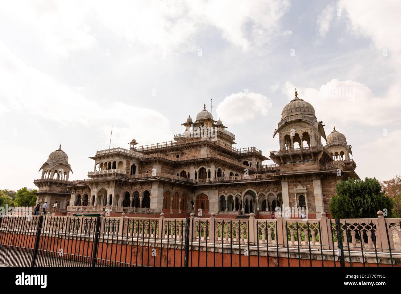 Musée Albert Hall situé à Jaipur, Rajasthan, Inde. Banque D'Images
