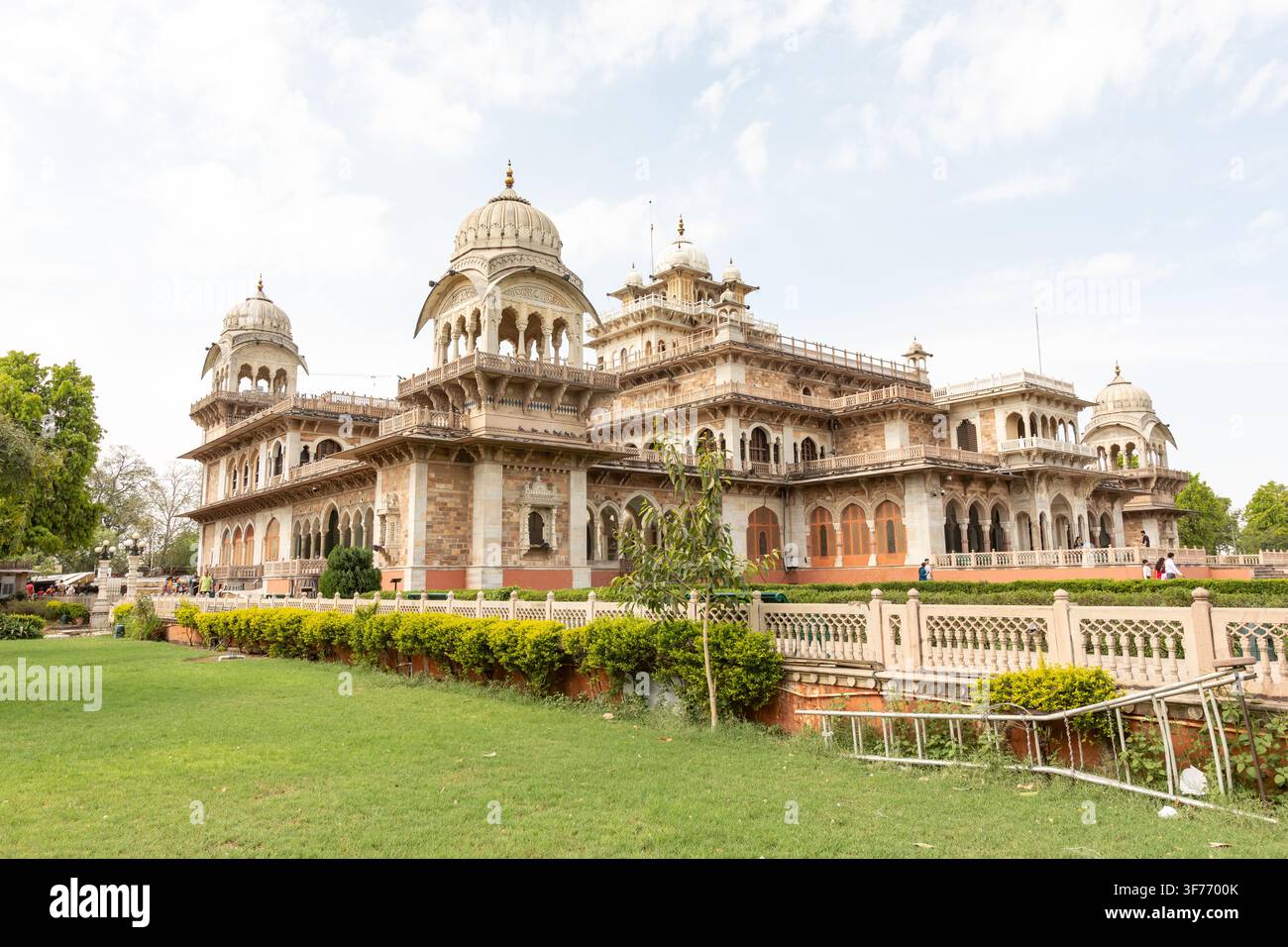 Musée Albert Hall situé à Jaipur, Rajasthan, Inde. Banque D'Images