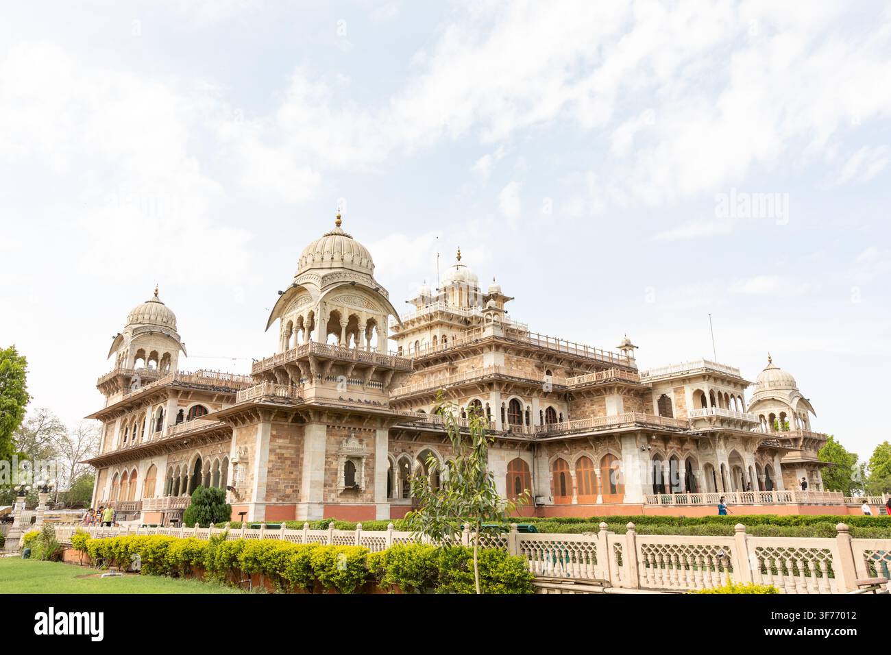 Musée Albert Hall situé à Jaipur, Rajasthan, Inde. Banque D'Images
