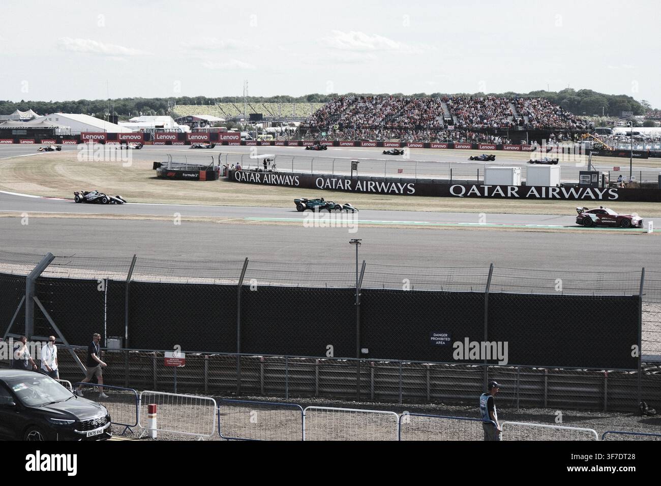 Jour de course à Silverstone 2026 Banque D'Images