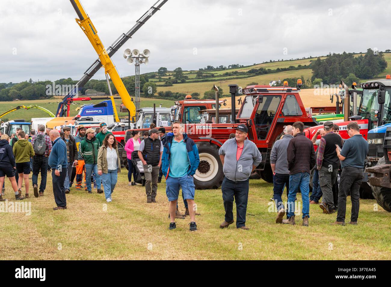 Ahiohill, West Cork, Irlande. 2 août 2026. Le Ahiohill Vintage Club a organisé son Journée des Récoltes Vintage annuelle aujourd’hui. Des milliers de personnes ont participé, beaucoup venant de Banque D'Images