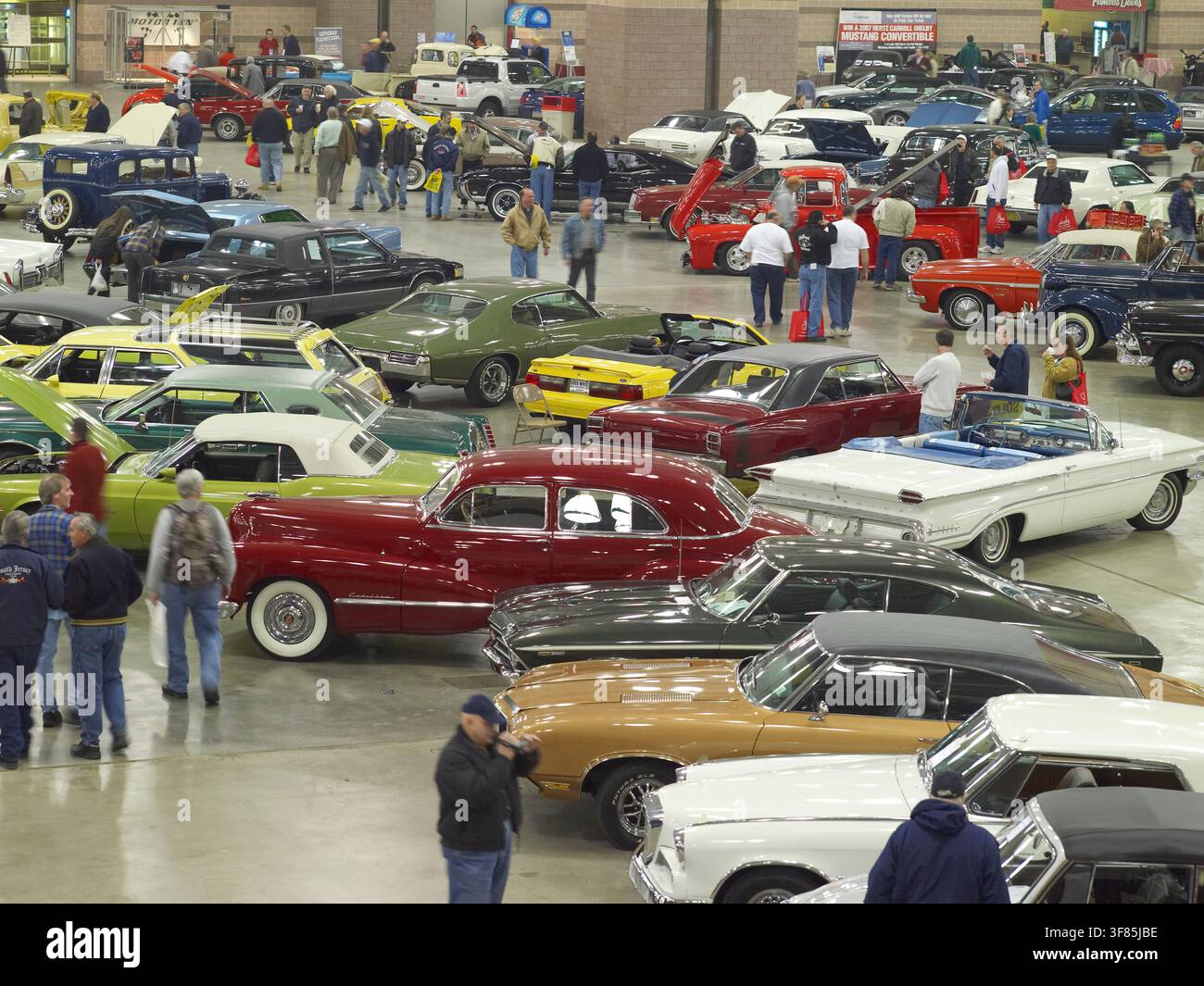 Exposition et vente aux enchères de voitures anciennes vintage, Pennsylvanie USA Banque D'Images