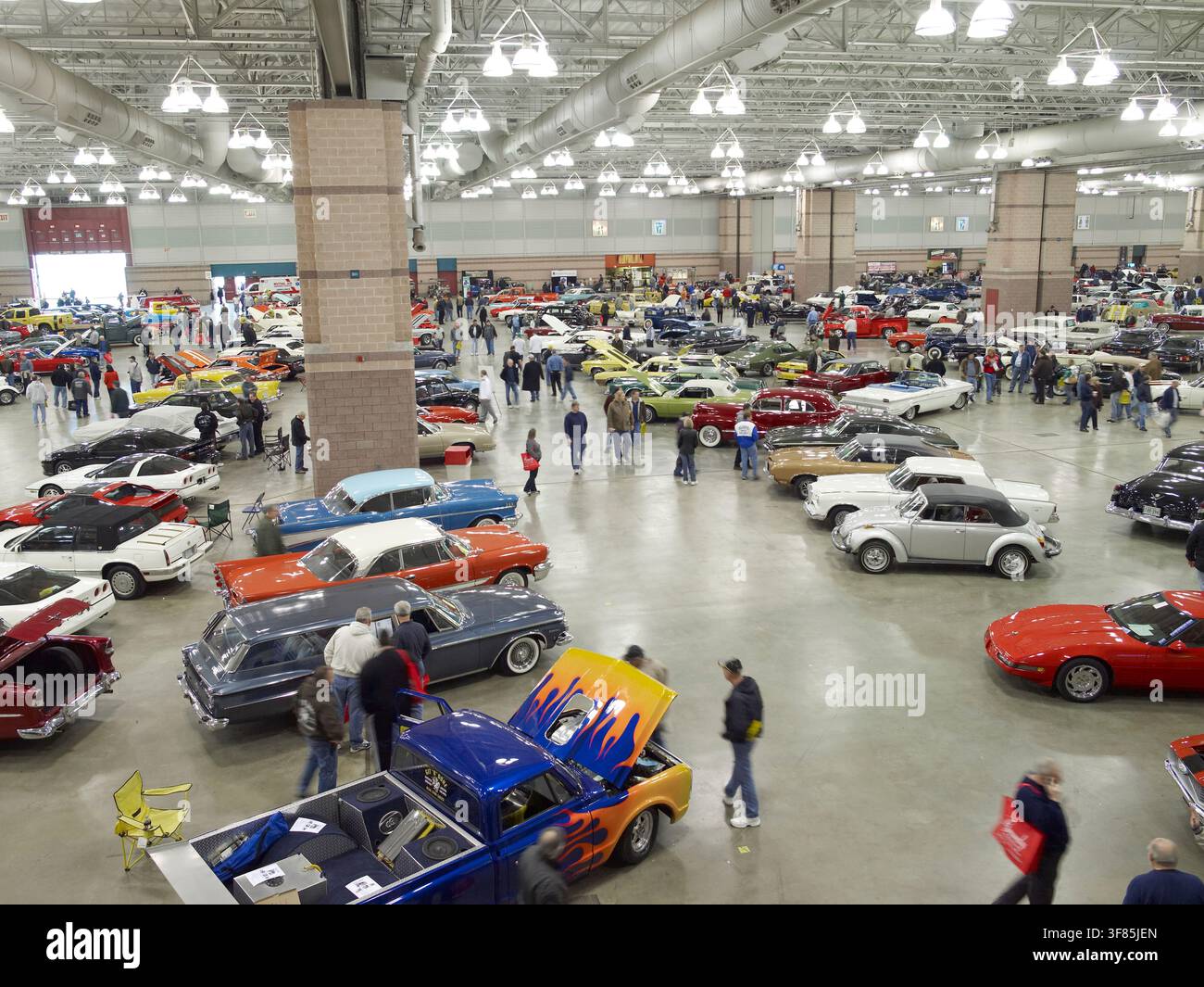 Exposition et vente aux enchères de voitures anciennes vintage, Pennsylvanie USA Banque D'Images