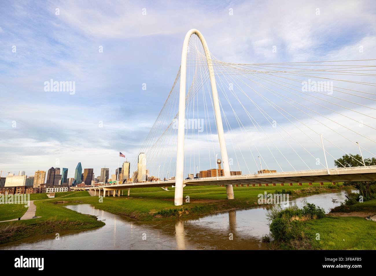 Dallas, Texas skyline du centre-ville Banque D'Images