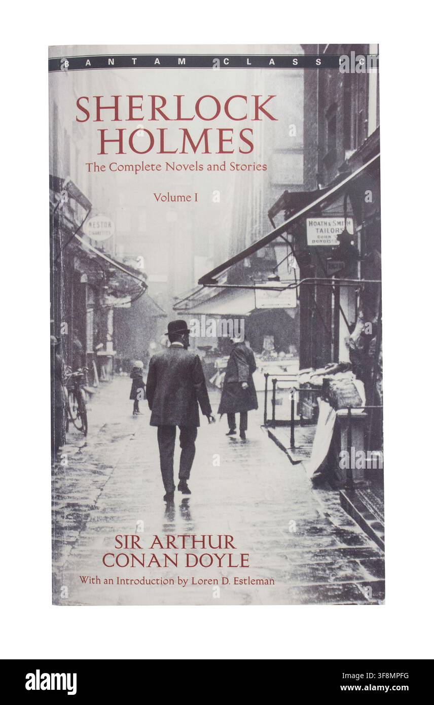 Le livre "Les romans et nouvelles complets de Sherlock Holmes" de Sir Arthur Conan Doyle, Grand Londres, Angleterre, Royaume-Uni Banque D'Images