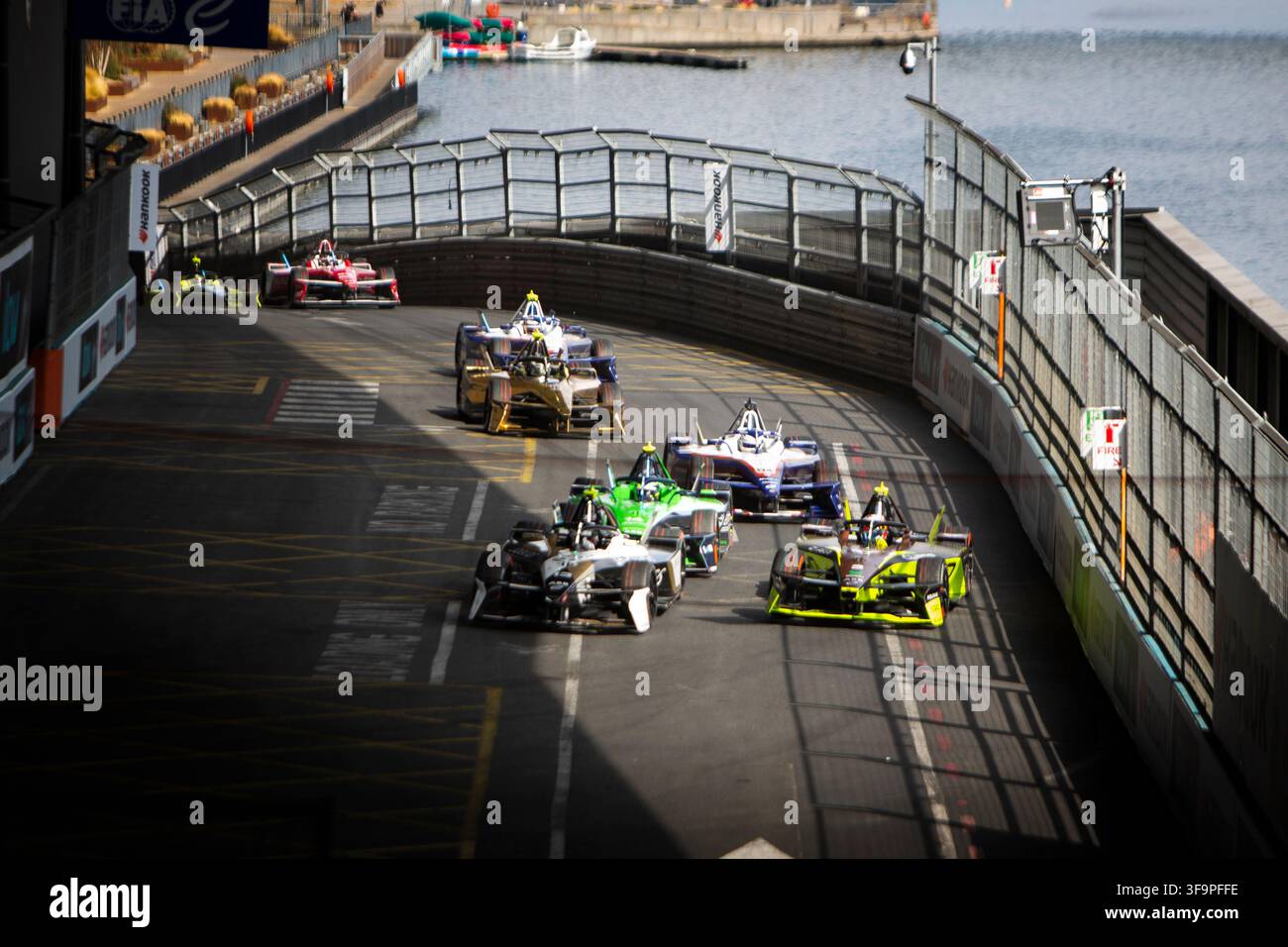 Londres, Royaume-Uni. 16 août 2026. La course 2 débute pendant le London E-Prix 2026 Credit : Emma Ridgway/Alamy Live News Banque D'Images