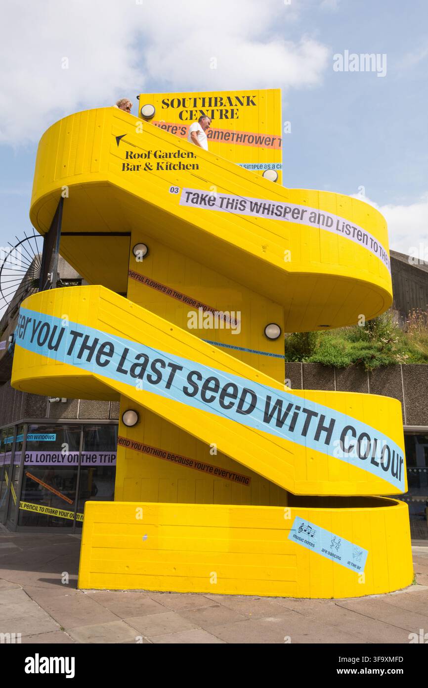 Southbank Centre, Belvedere Road, Londres, SE1, Angleterre, Royaume-Uni Banque D'Images