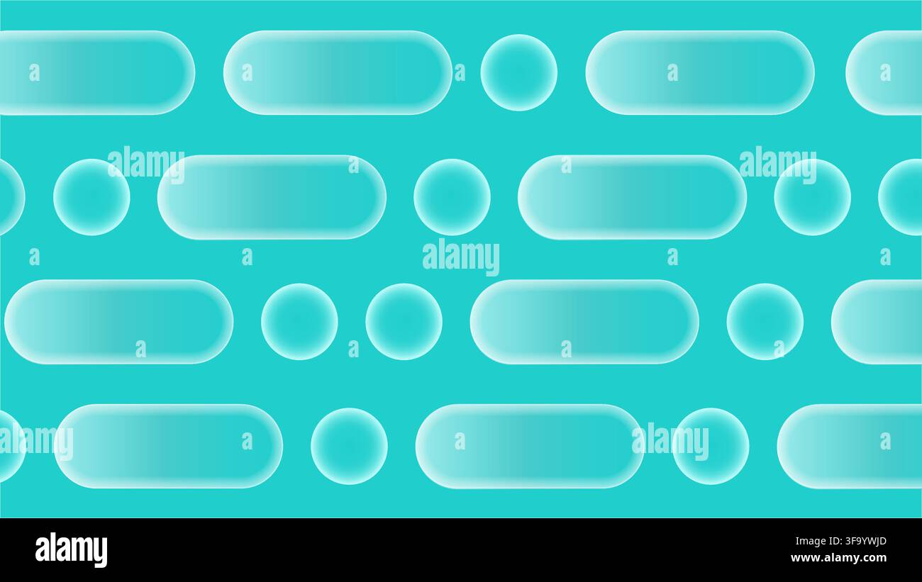 Illustration en dégradé de diverses pilules, comprimés et gélules créant un fond médical moderne. Convient pour la pharmacie, les soins de santé, les médicaments Illustration de Vecteur