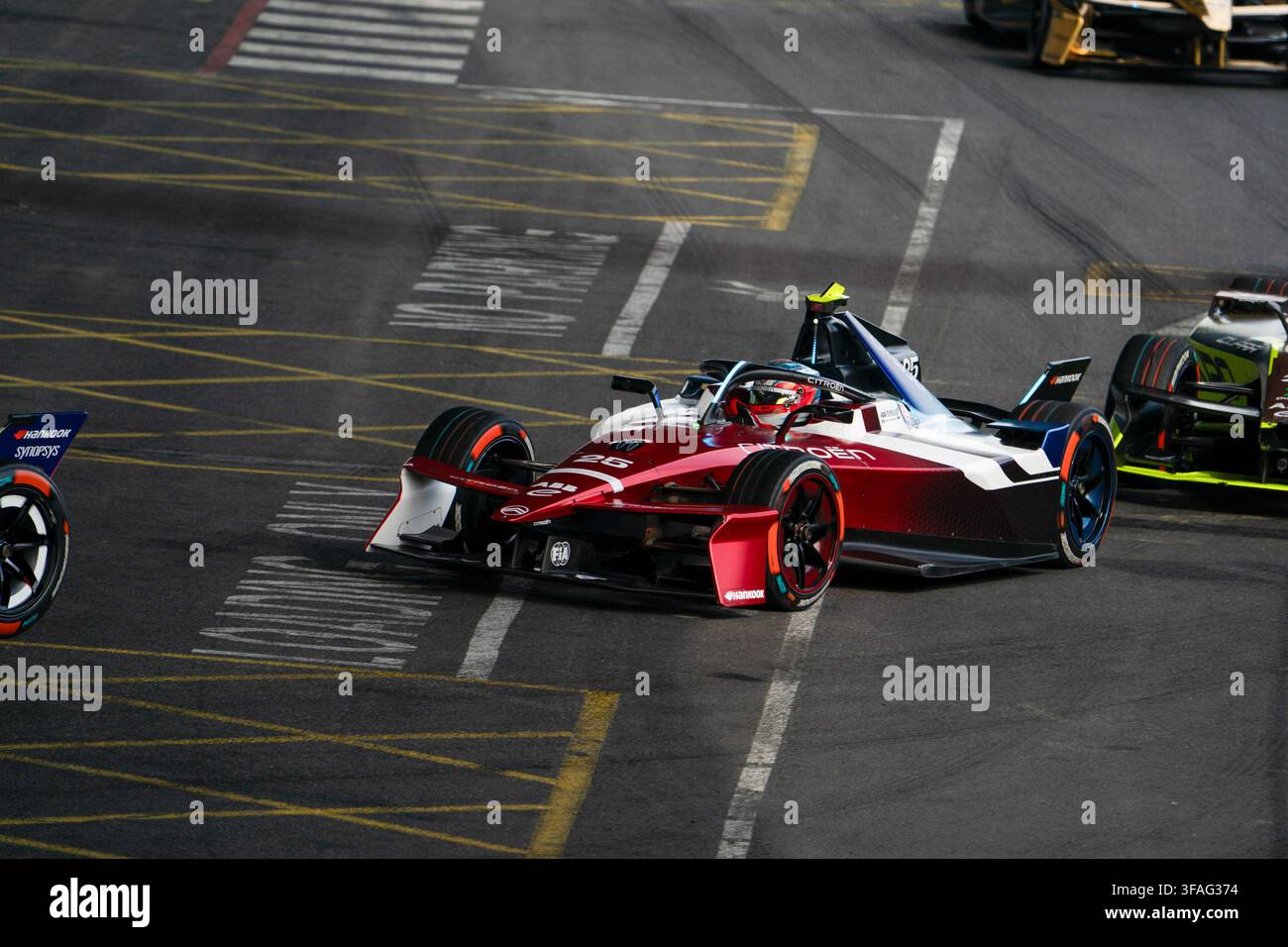 ABB FIA Formula E Saison 12 Course 17 - London E-Prix, Course, Dimanche 16 août 2026, à Londres, Royaume-Uni - #25 Jean Éric Vergné (FRA) - Citroën Banque D'Images