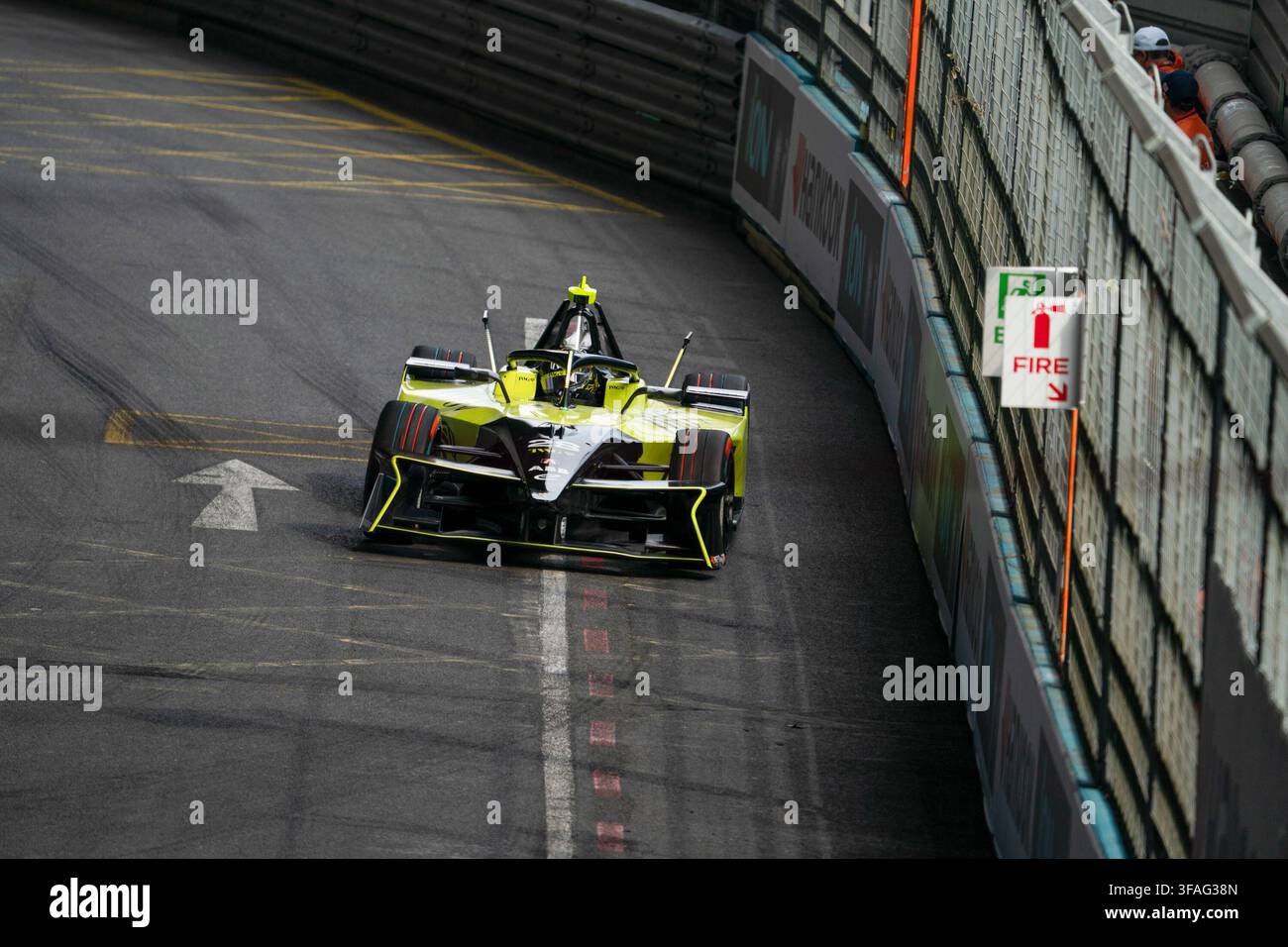 ABB FIA Formule E Saison 12 Course 17 - London E-Prix, Course, dimanche 16 août 2026, à Londres, Royaume-Uni - #28 Felipe Drugovich (BRA) - Andretti Banque D'Images