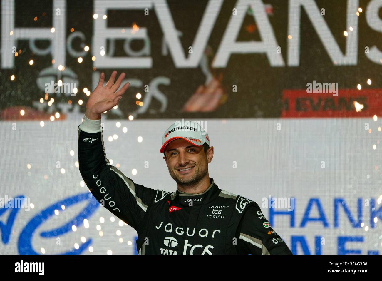 ABB FIA Formule E Saison 12 Runde 17 - London E-Prix, Course, dimanche 16 août 2026, à Londres, Royaume-Uni - #9 Mitch Evans (NZL) - Jaguar tcs Rac Banque D'Images