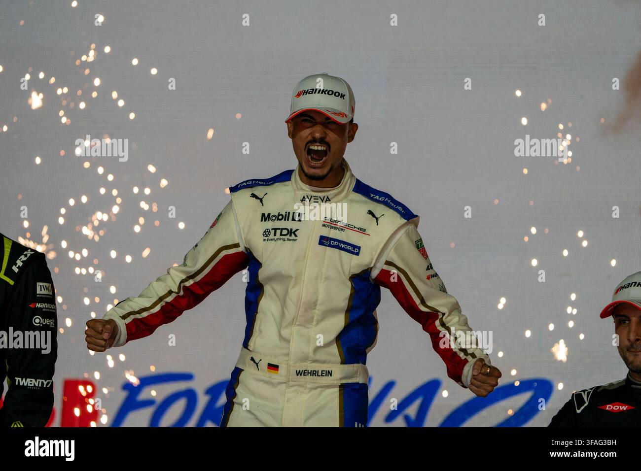 ABB FIA Formule E Saison 12 Tour 17 - London E-Prix, Course, Dimanche 16 août 2026, à Londres, Royaume-Uni - #94 Pascal Wehrlein (ALL) - PORSCHE F Banque D'Images