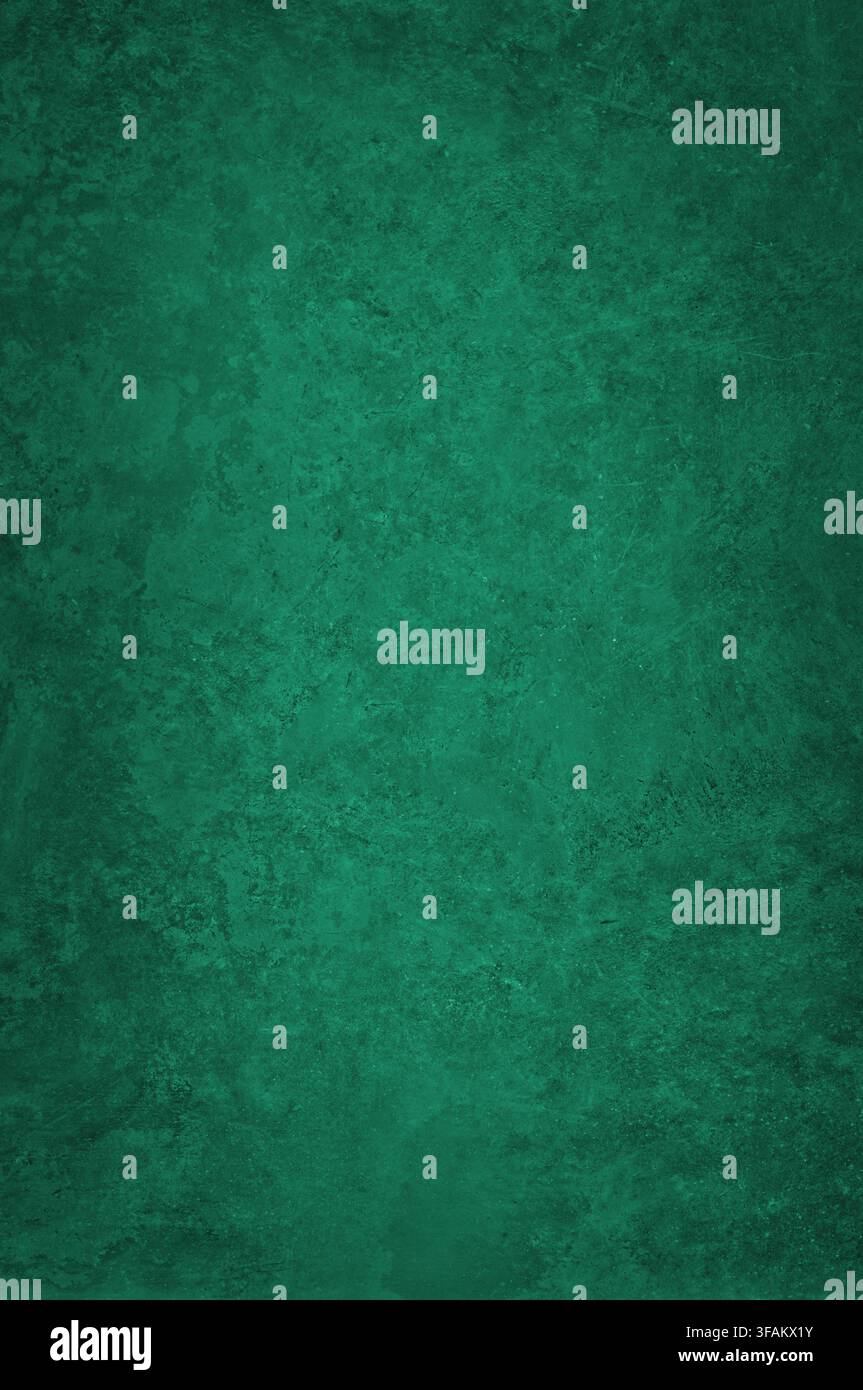 Texture de fond abstraite dégradé vert foncé Banque D'Images