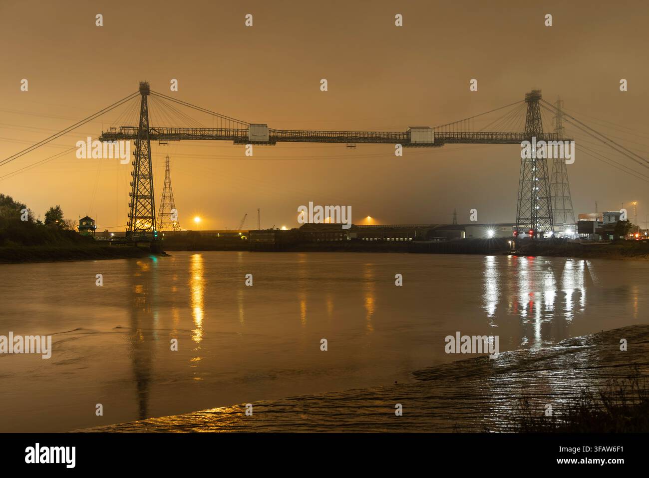 Newport Transporter Bridge Banque D'Images