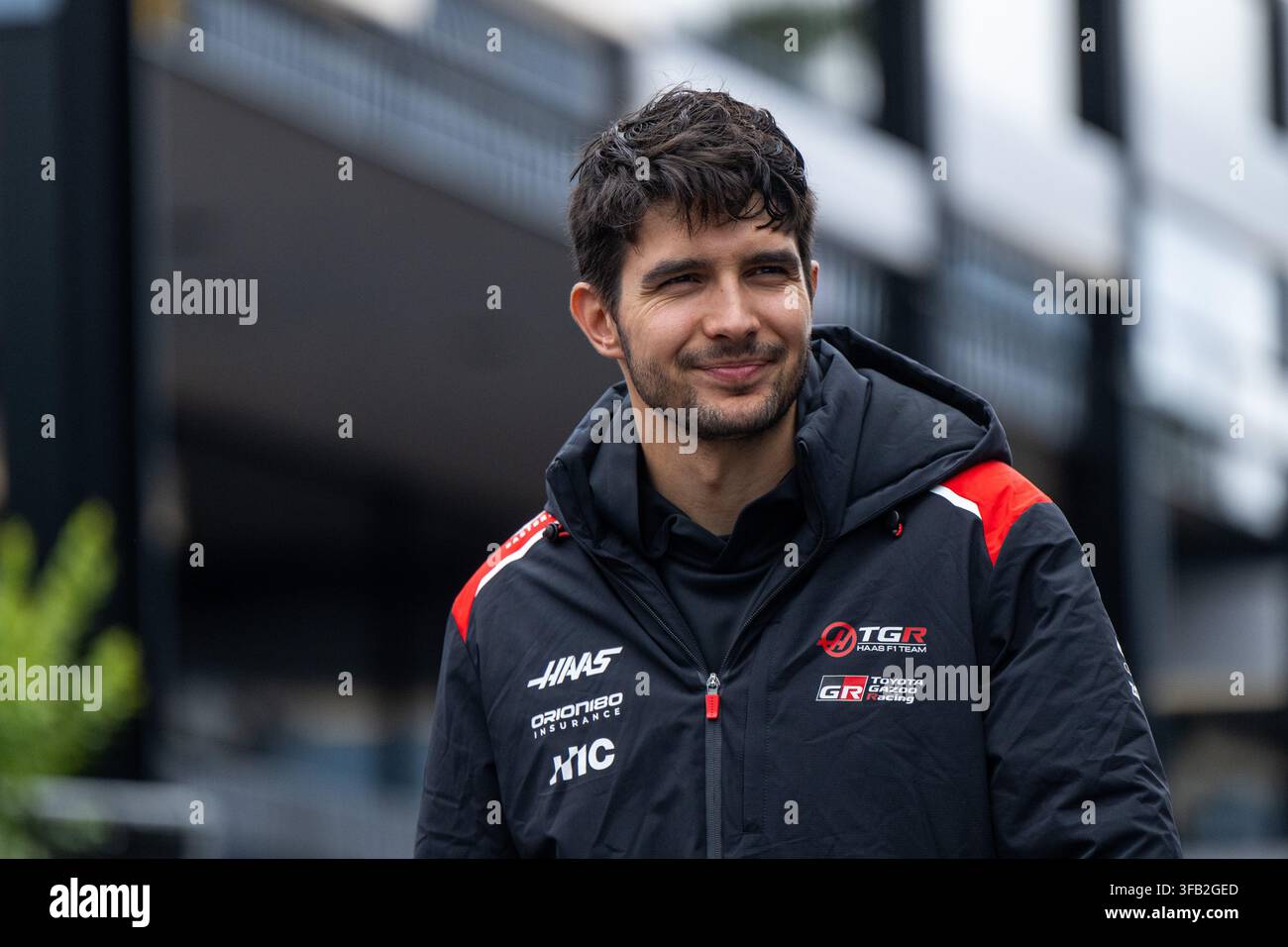 Esteban Ocon (Toyota Gazoo Racing Haas F1 Team, France, #31) Photo : Nordphoto / Memmler Banque D'Images
