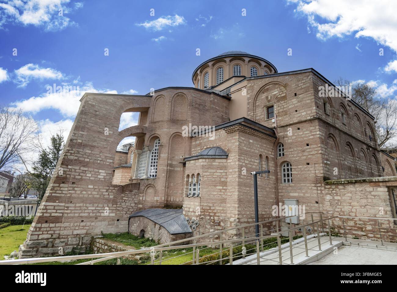 L'église Chora ou la mosquée Kariye, une église byzantine, désormais transformée en mosquée à Istanbul, en Turquie Banque D'Images