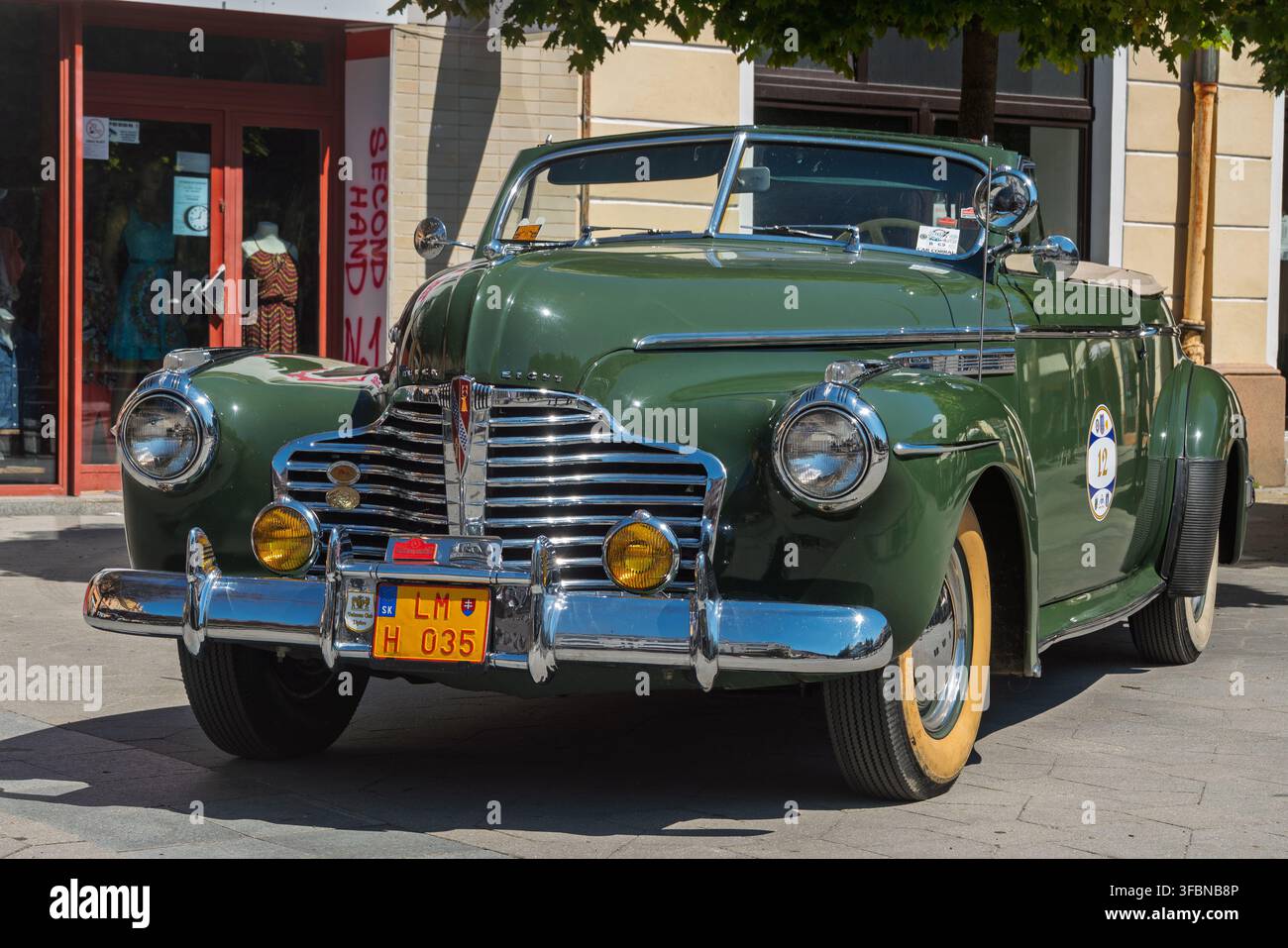 Beau classique d'avant-guerre Buick Eight Cabriolet de 1940 Banque D'Images