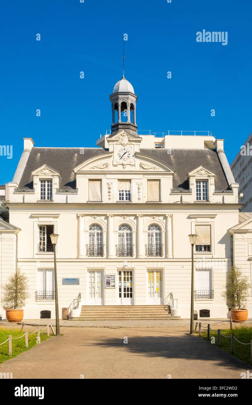 France, Val d'Oise, Argenteuil, le conservatoire de musique Banque D'Images