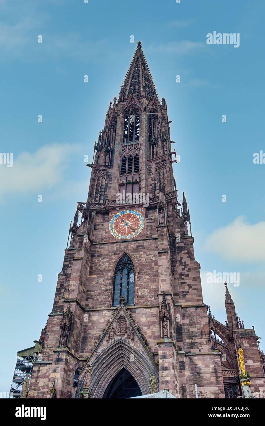 Altstadt est le centre historique de Fribourg, Forêt Noire en Allemagne Banque D'Images