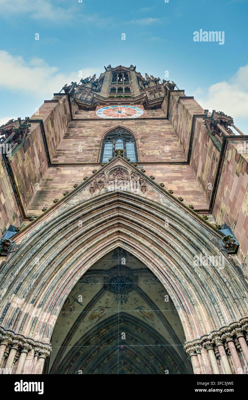 Altstadt est le centre historique de Fribourg, Forêt Noire en Allemagne Banque D'Images