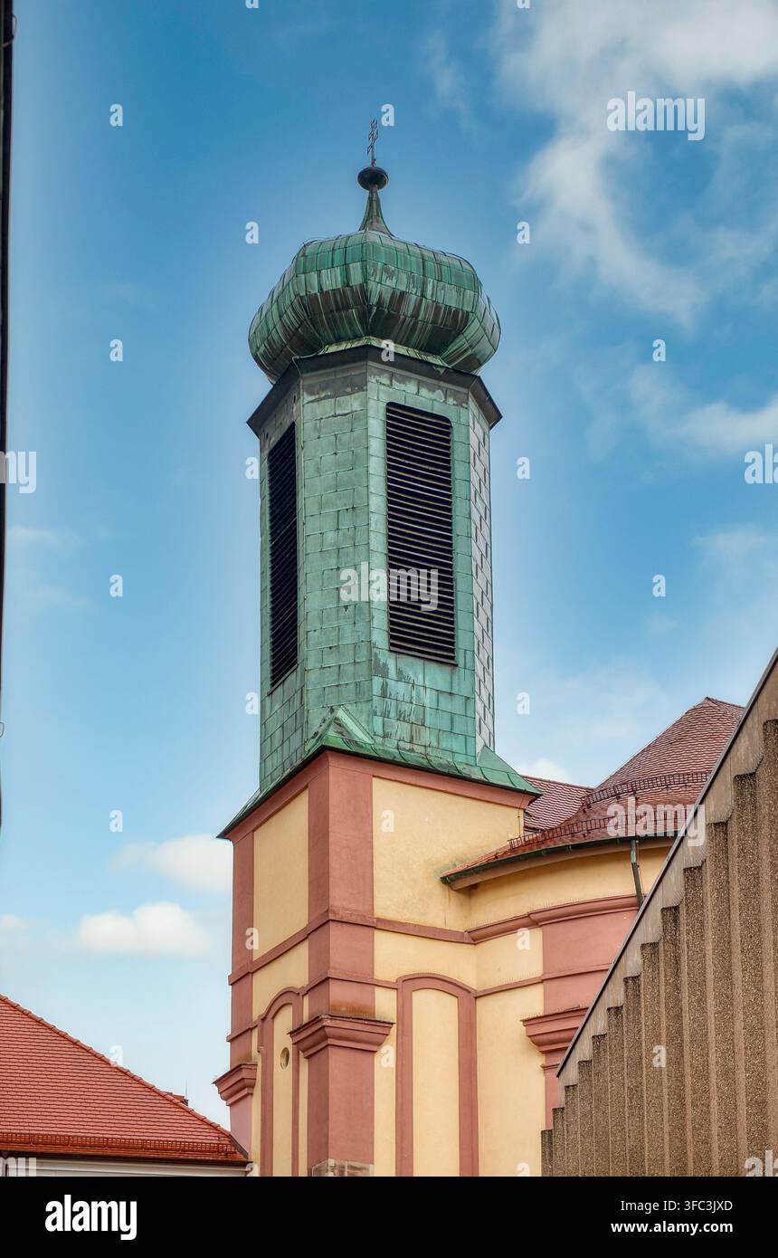 Altstadt est le centre historique de Fribourg, Forêt Noire en Allemagne Banque D'Images