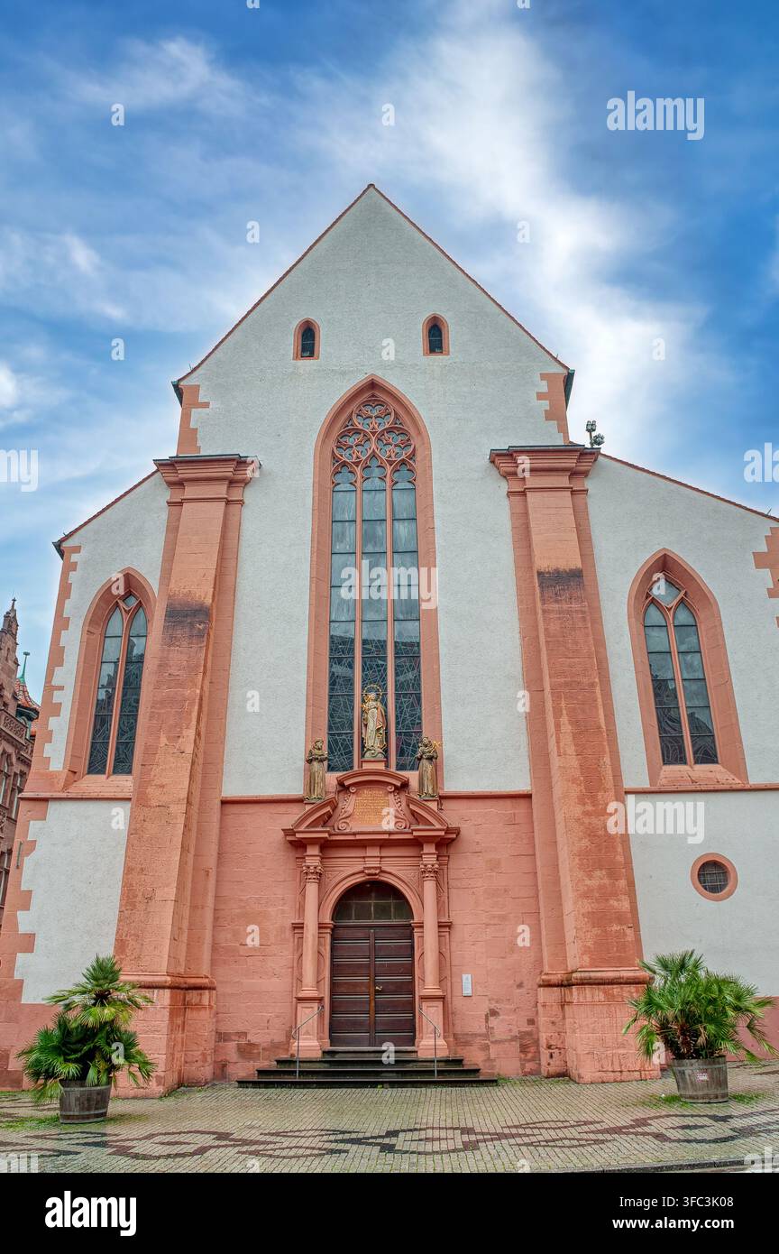Altstadt est le centre historique de Fribourg, Forêt Noire en Allemagne Banque D'Images