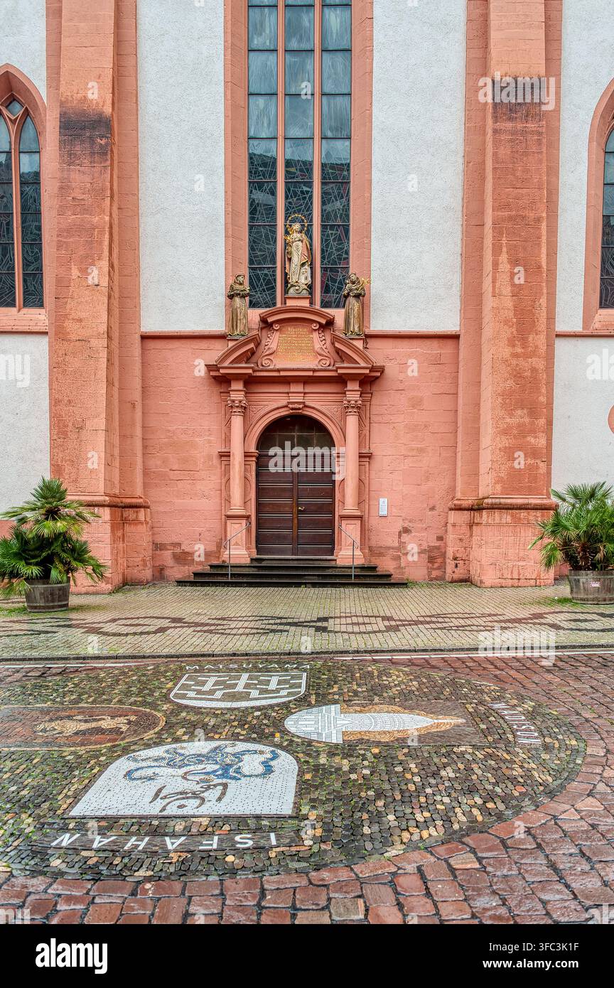 Altstadt est le centre historique de Fribourg, Forêt Noire en Allemagne Banque D'Images