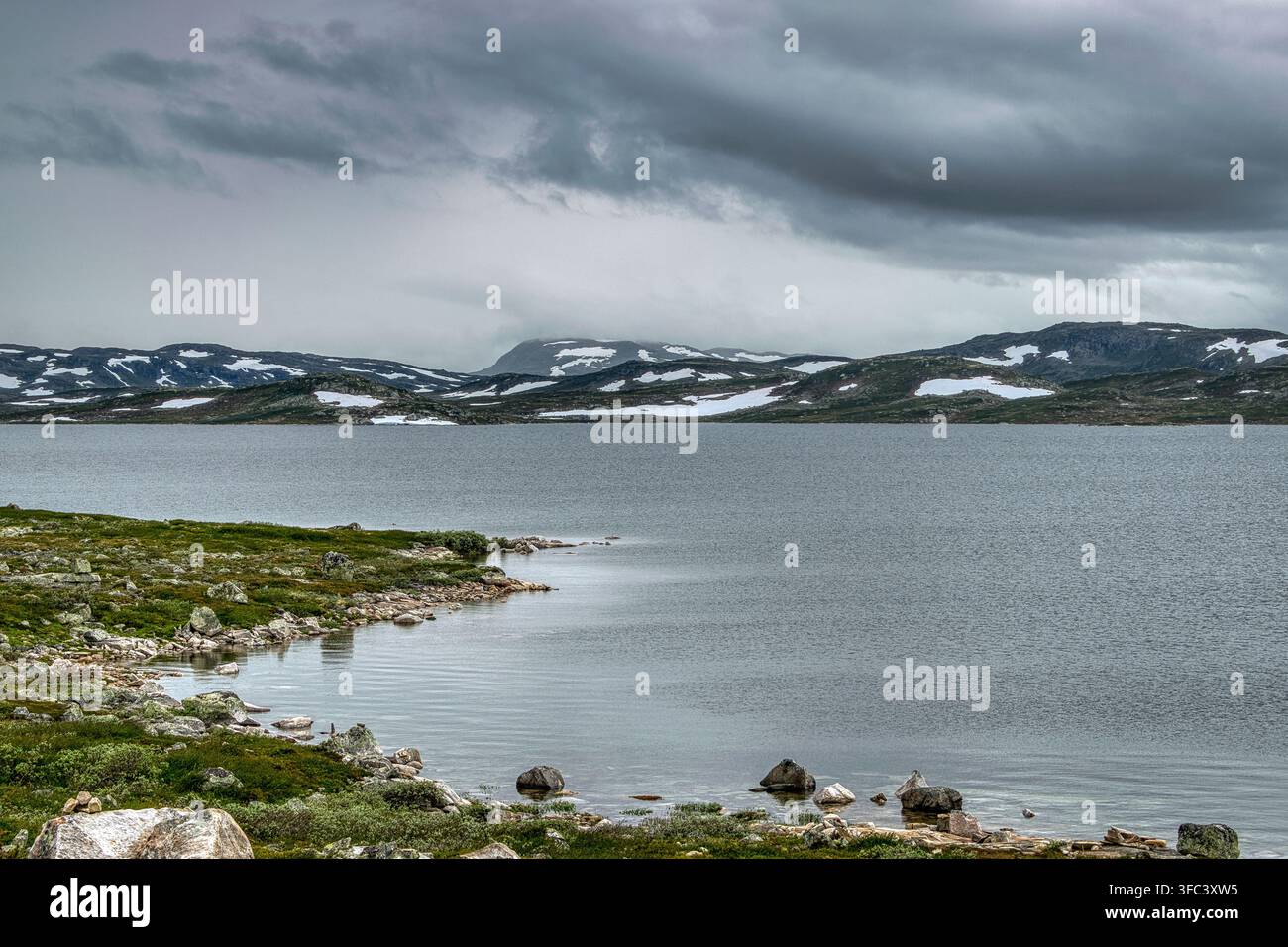 Haugastøl est un bel endroit appartenant à Buskerud, en Norvège Banque D'Images