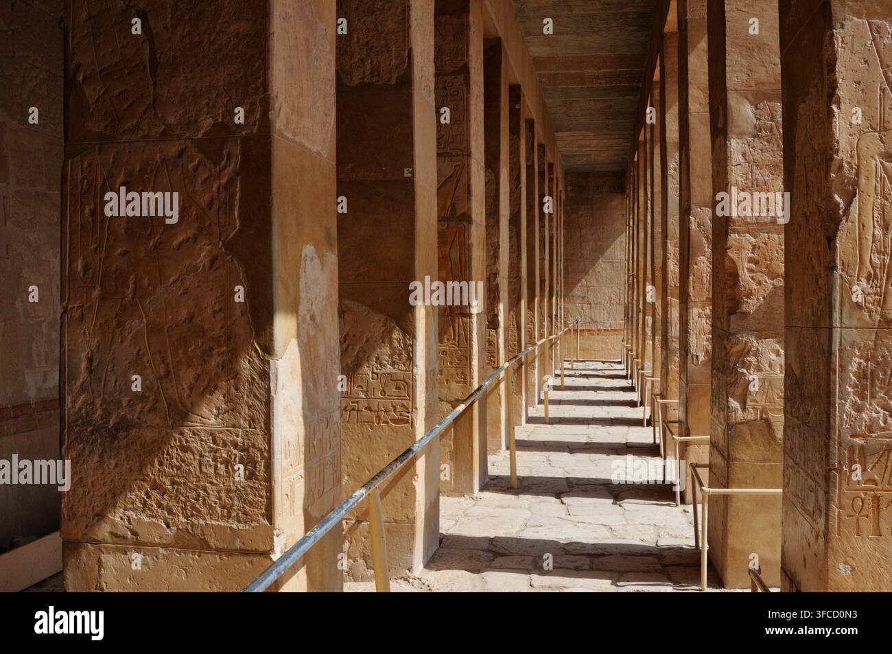 Deir el Bahari. Égypte Banque D'Images