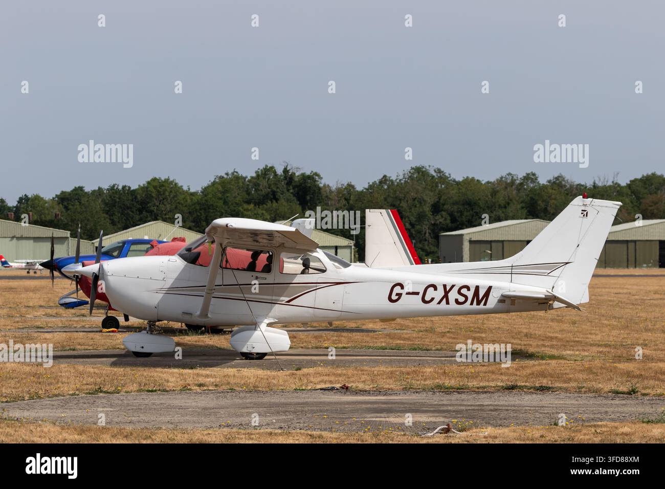 G-CXSM Cessna 172R Skyhawk Denham Airfield 24/07/2026 Banque D'Images