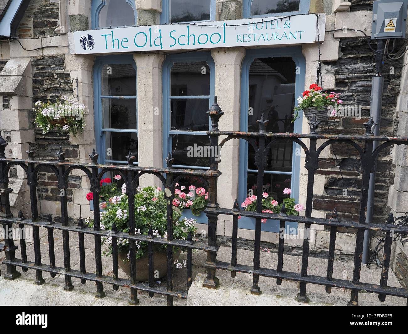 Port Isaac, ancien village de pêcheurs en Cornouailles Banque D'Images