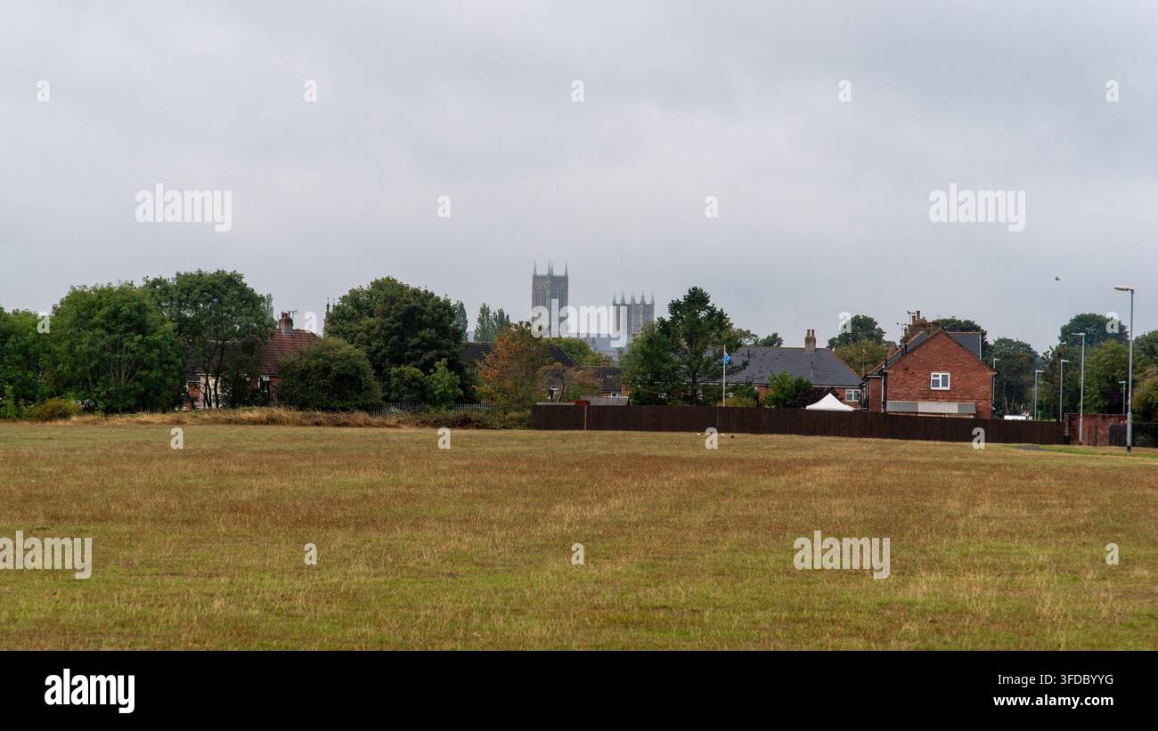 Champs de Lincoln Banque D'Images