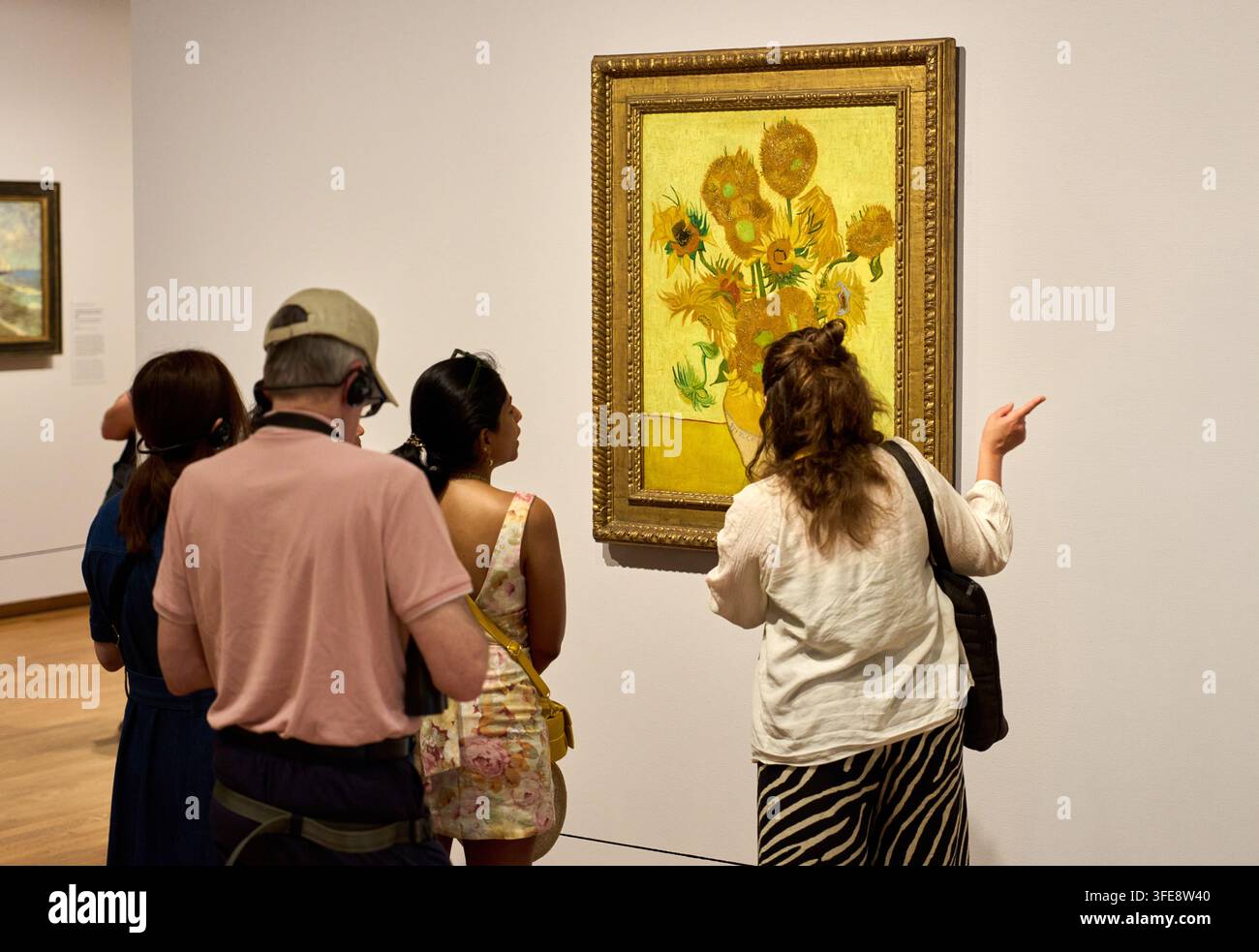 Tournesols, 1889, Vincent van Gogh (Zundert 1853 - Auvers-sur-Oise 1890), Musée Van Gogh, Amsterdam, Pays-Bas Banque D'Images