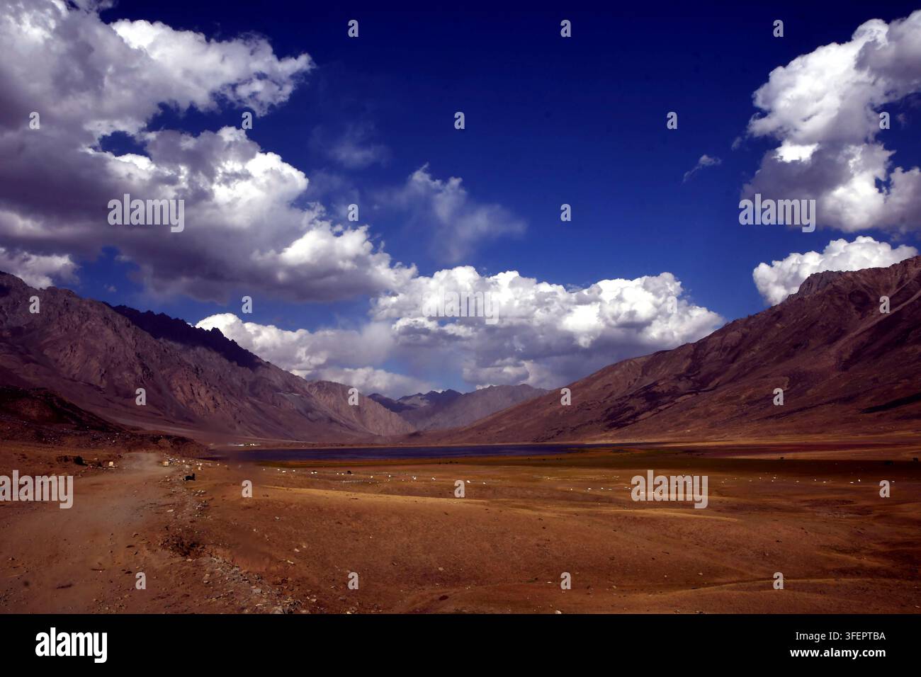 District de Ghizer, Pakistan. 04 sep, 2026. Le lac Shandur se trouve au pied de pentes montagneuses arides dans le district de Ghizer, Gilgit-Baltistan, Pakistan, le 4 septembre 2026. Le département du tourisme de Gilgit-Baltistan inscrit le col de Shandur, la vallée de Hundarap et la vallée de Langar parmi les destinations touristiques et les zones de loisirs du district de Ghizer. (Photo de Zubair Abbasi/Middle East Images/StringersHub/Sipa USA) Credit : Sipa USA/Alamy Live News Banque D'Images