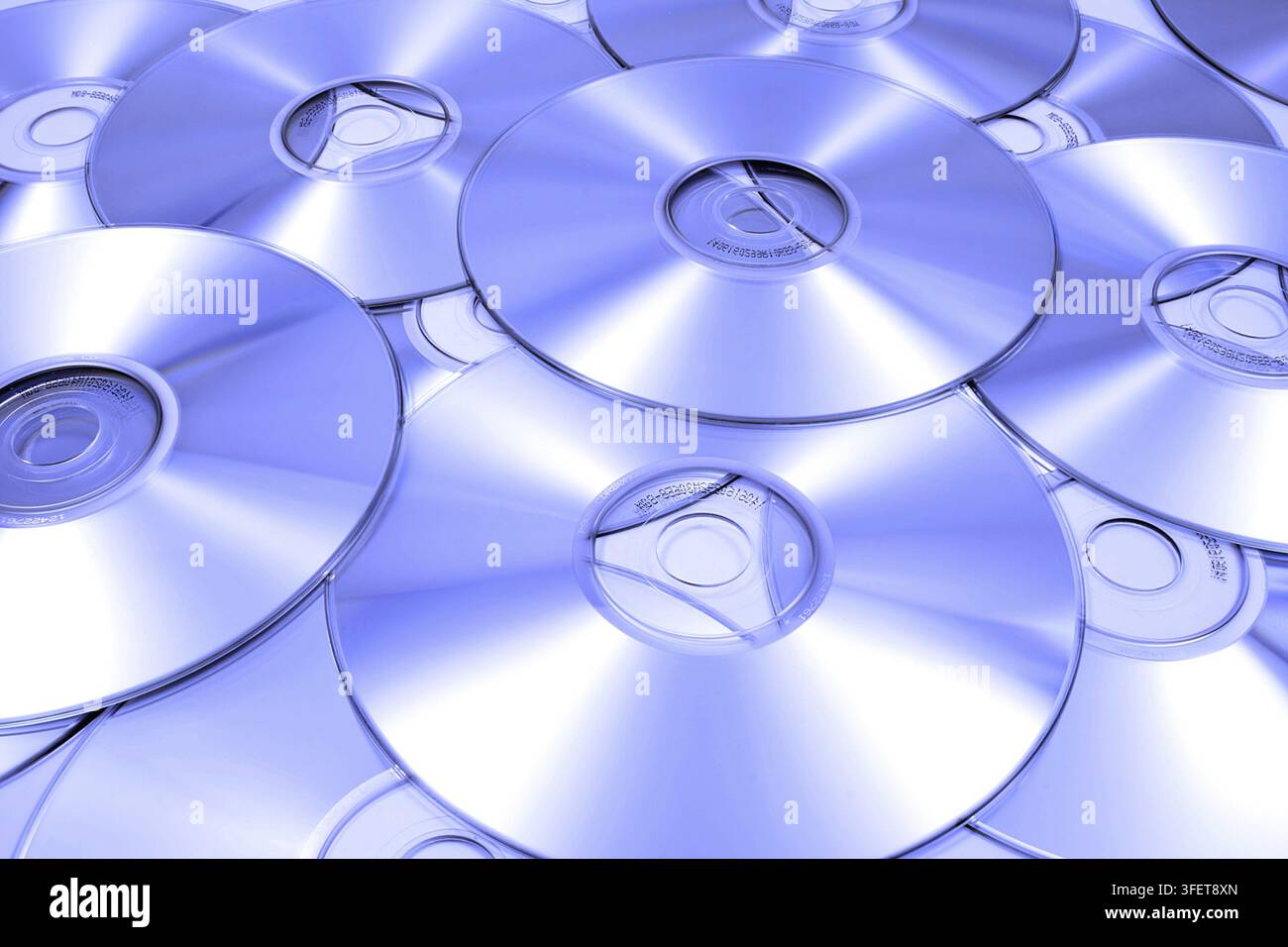 DVD, CD-ROM, support de données, Vienne, Autriche Banque D'Images