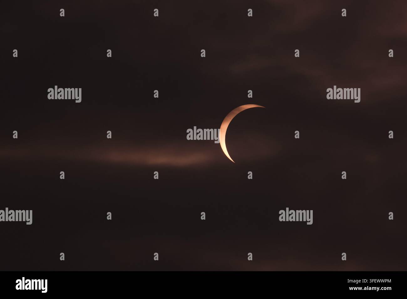 Espagne, Éclipse solaire totale, août 2026 Banque D'Images