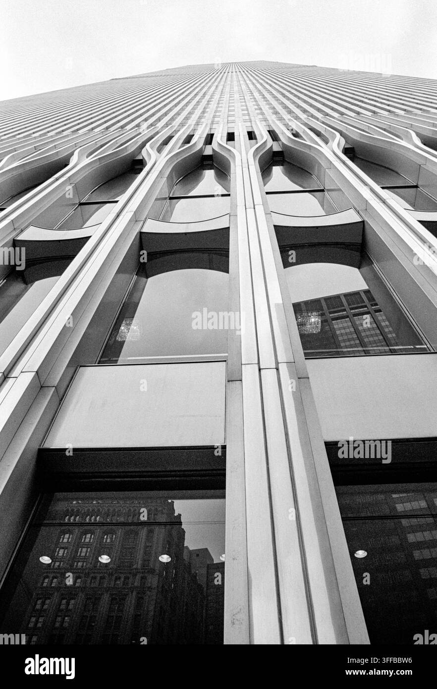 Photographies de fichier prises en septembre 2000 du World Trade Center (Tour jumelle) à Manhattan, Amérique, avant les attentats du 11 septembre. Banque D'Images