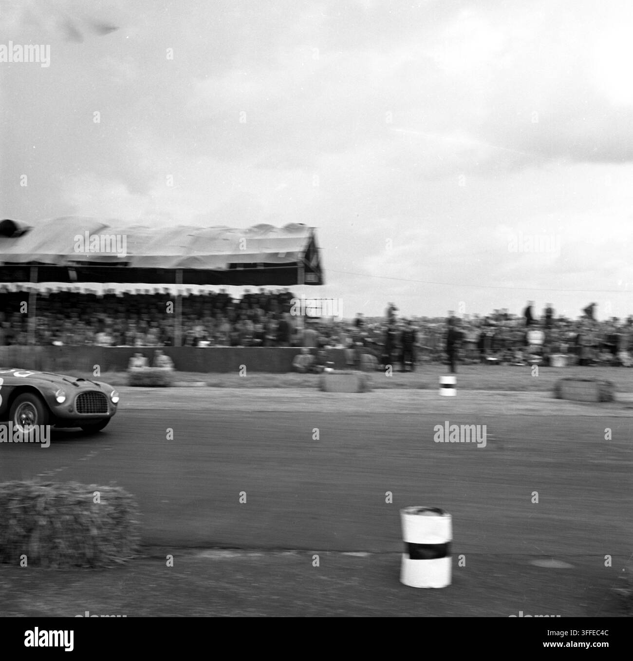 Course de voitures de tourisme, Silverstone 1956 Banque D'Images