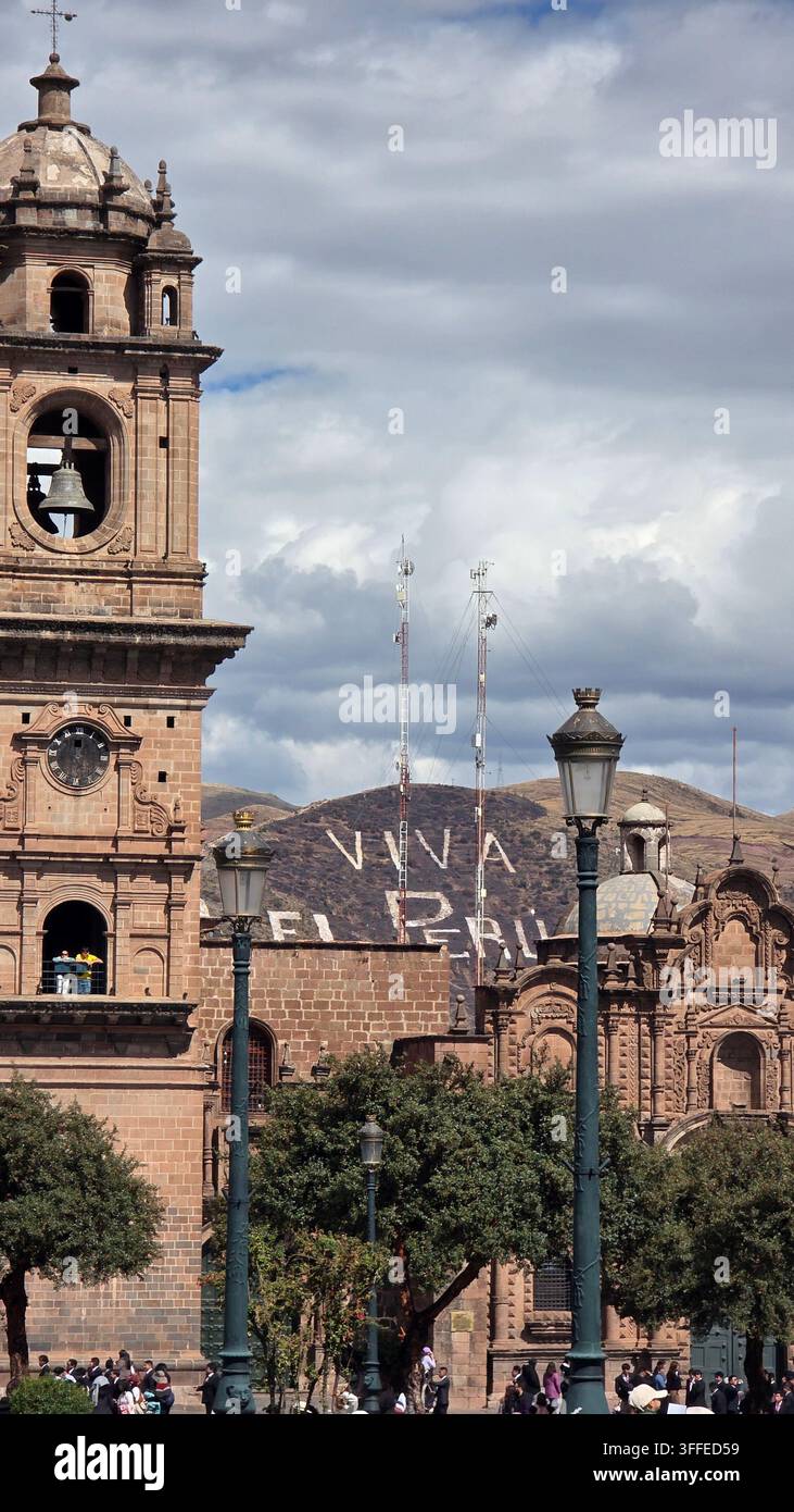 Cusco Pérou - Image de stock capturée avec un smartphone